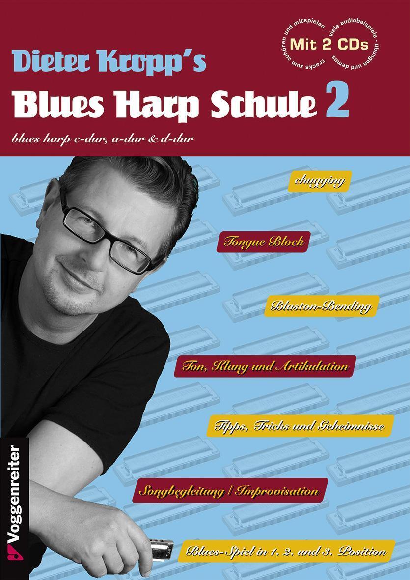 Thumbnail - Kropp's Blues Harp Schule Bd. 2 (2cd) Fsc Mix, Sgsch-coc-050055 Dieter