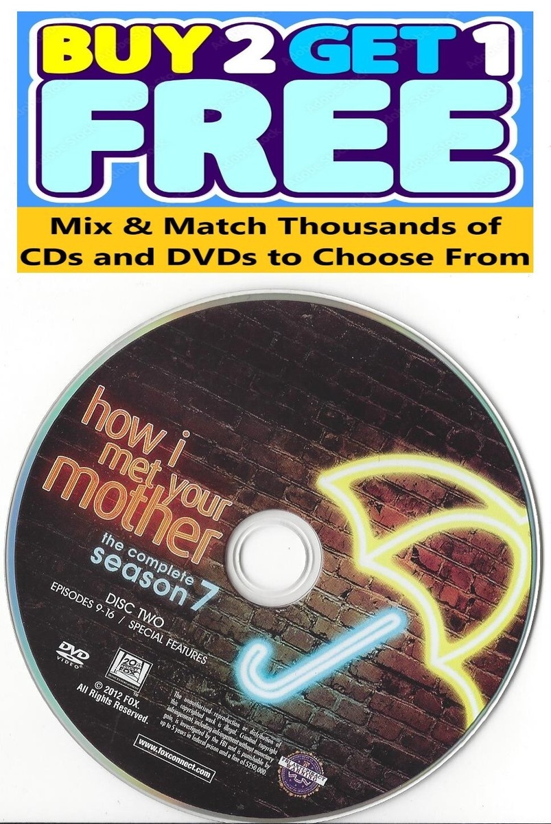 How I Met Your Mother (DVD) Season Disc Replacement Disc
