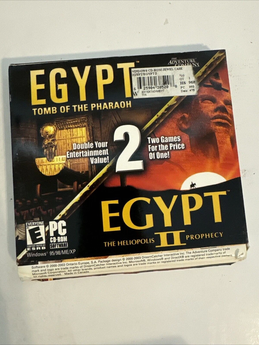 Pharaoh PC CD-ROM City Building Series Sierra Studios 1999