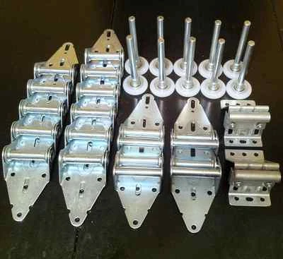CLOPAY Garage Door Hardware Kit - 16x7 or 18x7 - Rollers, Hinges, Brackets