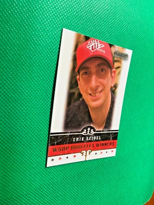 2006 Razor Poker ERIC SEIDEL #65 WSOP BRACELET WINNERS AA61+