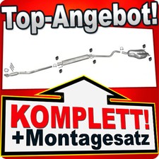 Auspuff für OPEL ASTRA H 1.8 125PS Schrägheck / GTC +Rohr Auspuffanlage