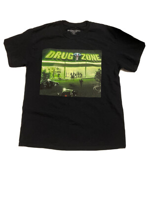 Playboi Carti AWGE Drug Zone Die Lit Neon TourRap Merch Tee in