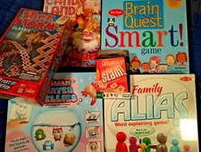 NEW Lot of games and toy - Candy Land, Family Alias,  Brain Quest Smart game