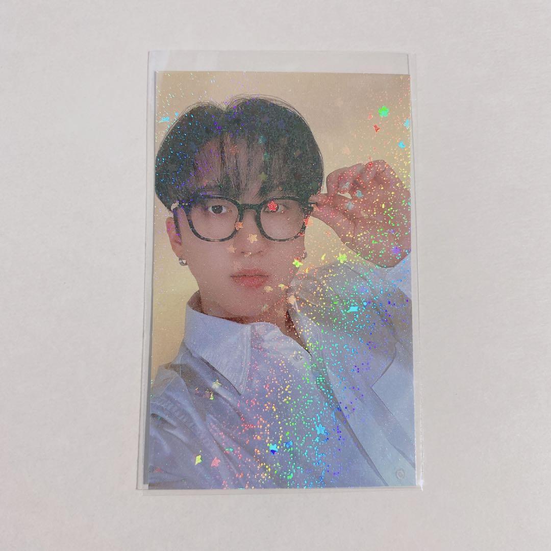 Stray kids ROCK-STAR HMV HOLOGRAM Official Photocard Limited Stray kids ROCK-STAR HMV HOLOGRAM Official Photocard Limited
