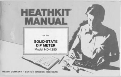 Assembly Manual-Anleitung für Heathkit HD-1250 