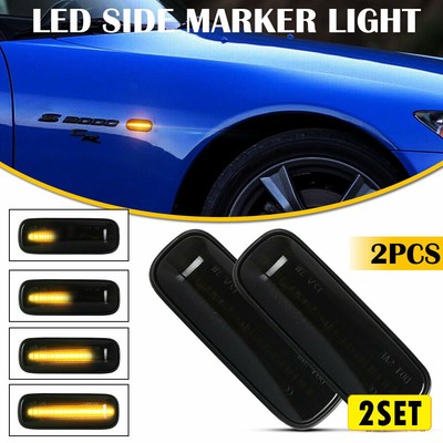 For 96-00 Civic Honda For Ballade Dynamic Side 18LED Marker Turn Signal Light 4x