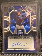 Matthew Wood 2023 Elite Extra Hidden Gems Auto  - Brewers