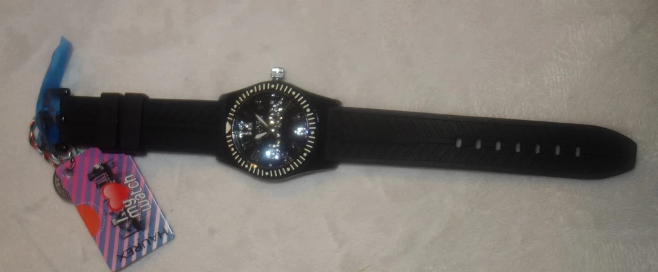 Reloj Haurex Italia para mujer PN331DN1 Promise G P esfera negra cristal nuevo Foto 3 de 4