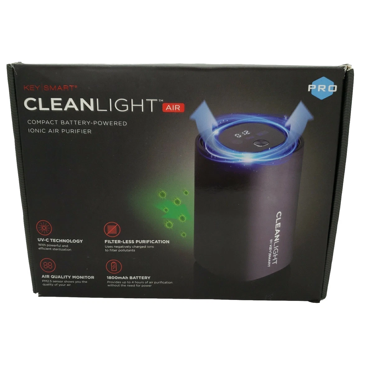 Keysmart clean light air purifier online