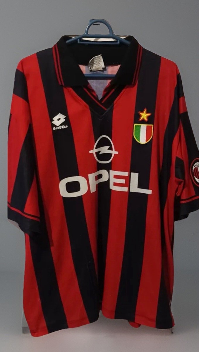 Jersey AC Milán 1994 XL VINTAGE Lotto ⚽️ | eBay
