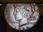 90% Silver 1928s Peace Dollar