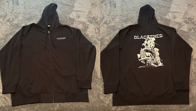2XL Metallica Blackened Whiskey Hoodie Zipup
