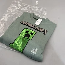 Gap Kids Minecraft Long Sleeve Shirt Size S (6-7) Sweatshirt Brand New