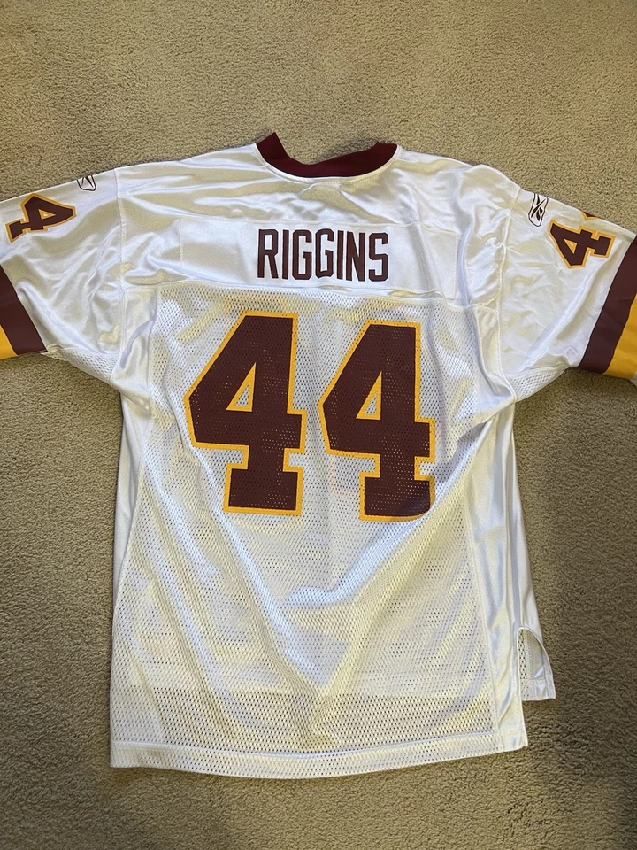 Camiseta deportiva John Riggins Redskins auténtica NFL 75/25 SB XVII aniversario XXL Foto 3 de 4