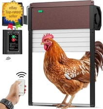 Automatic Chicken Coop Door Solar Powered Auto Chicken