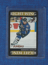 1996-97 Ultimate Line-up Team Out! Game Card Joe Juneau