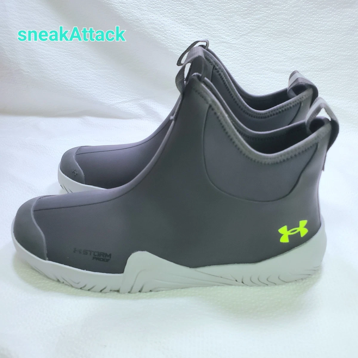 Under Armour Blue and Gray Rain & Snow Boots Under Armour Men main image 2