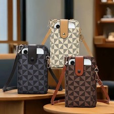 Small Cell Phone Purse Wallet Shoulder Bag Case Crossbody Pouch Handbag Women