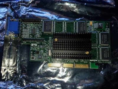 Matrox G4+MILA/16/CPQ 891-0401 REV A AGP Video Card