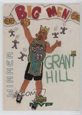 1999-00 Upper Deck MVP Draw Your Own Card Winner Grant Hill #W2 HOF 0q3