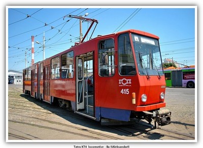 Tatra KT4   train railroad _issue26