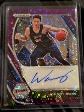 2021-22 Panini Prizm Draft Picks Johnny Wang RC #DP-JWA Auto Disco /30 🔥🔥