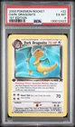 PSA 6 - Pokemon Card Team Rocket 22/82 - DARK DRAGONITE (r) *1st Edition* -EX-MT