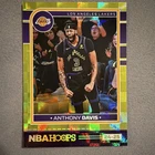 2024 Panini Hoops Basketball Yellow Checkerboard Anthony Davis #216