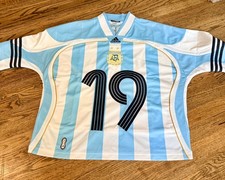ADIDAS MENS BRINGBACK REMIXED ARGENTINA JERSEY XS