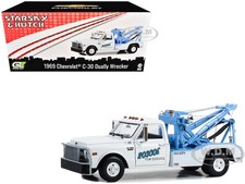 1969 CHEVROLET C-30 DUALLY TOW TRUCK "STARSKY & HUTCH" 1/18 BY GREENLIGHT 13684