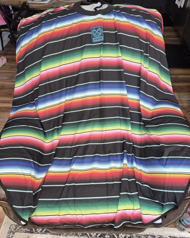 NWT~ Dixxon Flannel Co. Barber CAPE - MULTI SERAPE 