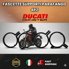 Fascette Supporti Parafango 4pz Ducati Monster 800070127 800070133 Fender Clips