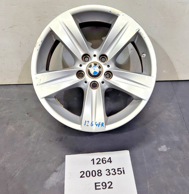  E92 335i 純正ホイール ✓ OEM BMW E90 E92 E93 335 Front Wheel Rim 18x8