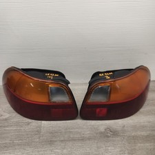 93-97 Honda Del Sol - Left And Right Tail Lights Lamps - Oem Factory 93-97 Honda Del Sol - Left And Right Tail Lights Lamps - Oem Factory