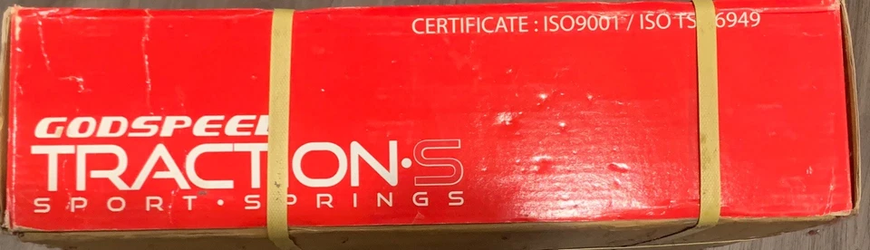 Resorte reductor de rendimiento Godspeed Traction-S para Chrysler 300 11-21 tracción trasera LX V6 Foto 3 de 4
