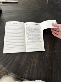 Sega CD Manual Only ESPN National Hockey Night 