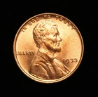 1933 Lincoln Wheat Cent Gem BU