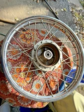 Yamaha, TTR90E, TTR90, Front Wheel, 2004, Original