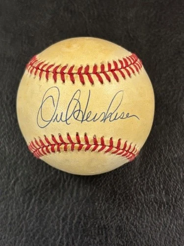Los Angeles Dodgers Legend Orel Hershiser Signed Official MLB Baseball