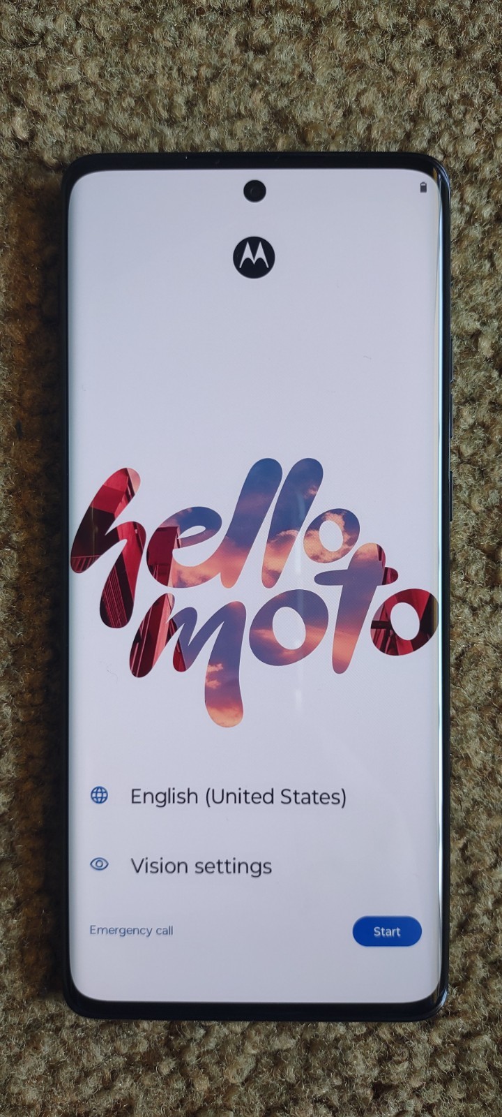 "free shipping + verified network unlocked" - 2024 motorola edge 5g 8gb/256gb