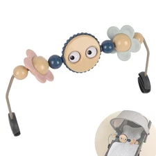 Toy Bar for Baby Bouncer Stroller Arch Googly Eyes Toy for Babies Car Seat, B...