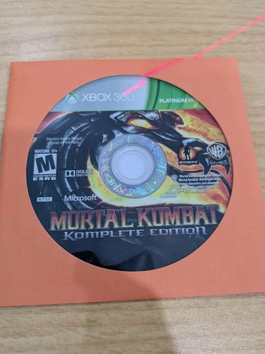 B1 Mortal Kombat [Komplete Edition] - Xbox 360 - Authentic - Resurfaced