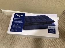 Casper Weighted Blanket 10lbs Indigo Blue 50 X 70 For Anxiety Brand New!!!