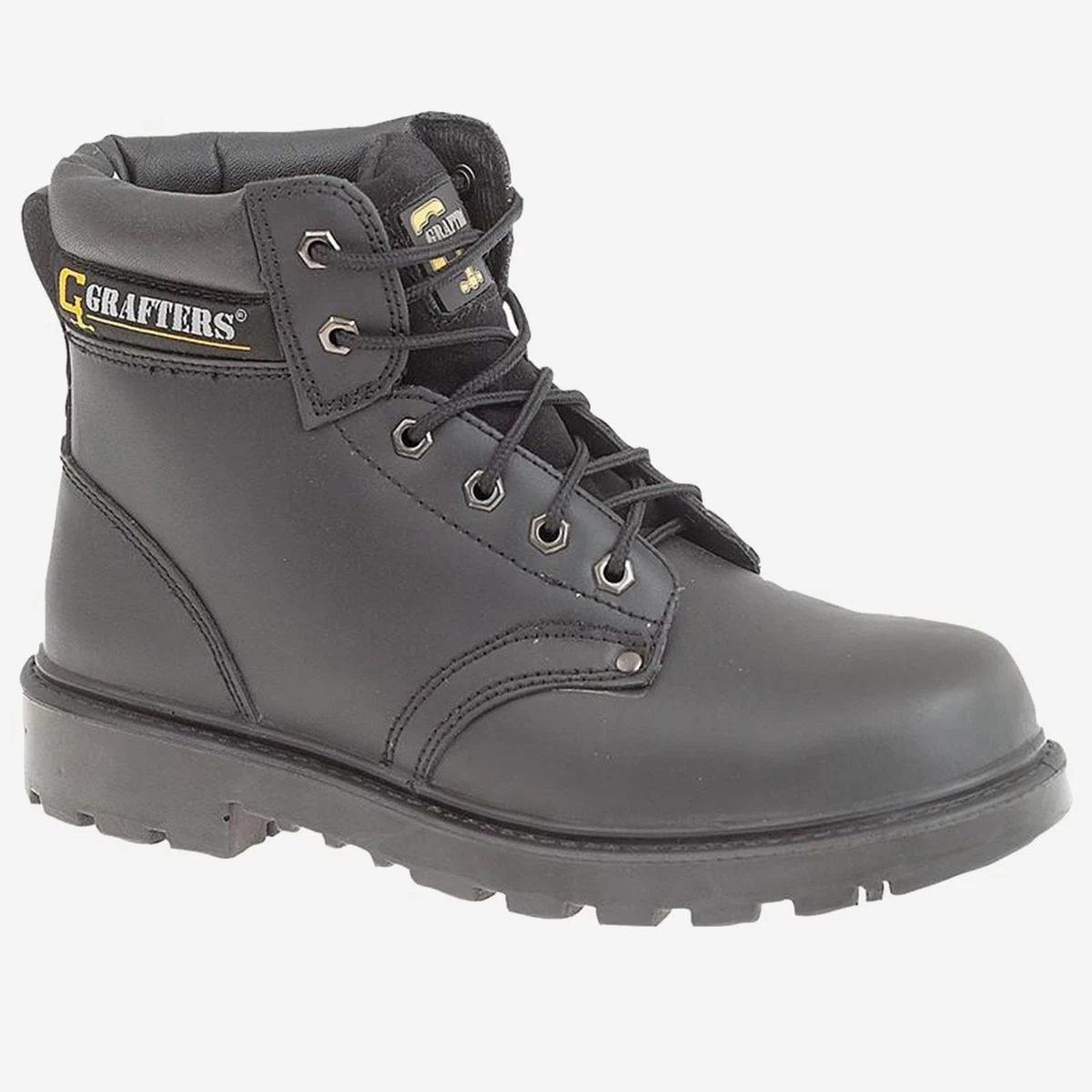 Grafters Stivali Da Scimmia In Pelle Marrone Cera Unisex - Autentico Stile Anni '80