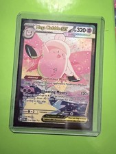 Mega Clefable EX 119/088 Full Art Holo Carta Pokémon HP 320 Psichico 120+ Attacco
