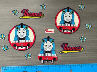 Thomas The Train Pre-Cut Iron on Fabric Appliques