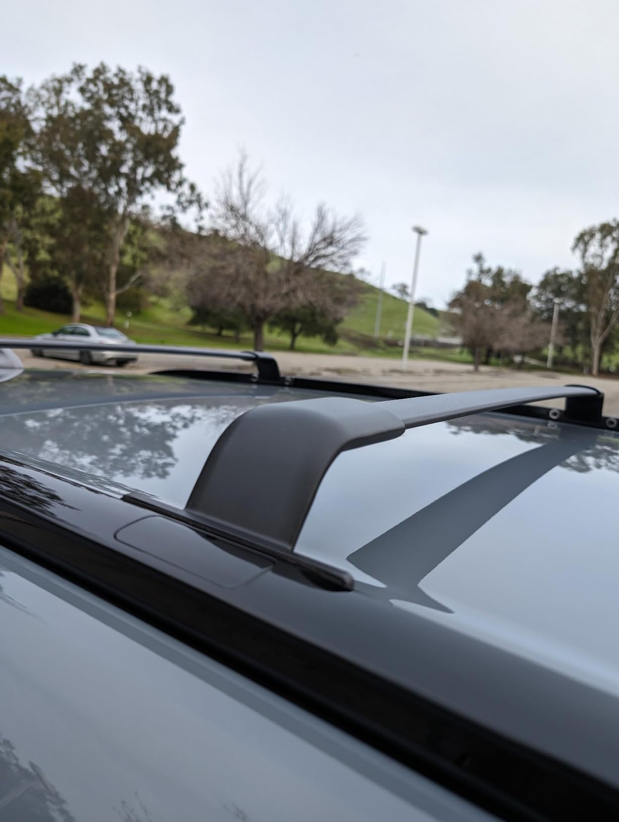 220LBS Cross Bar Roof Rack Rail For 2017-2026 Jeep Compass Bike Luggage Carrier