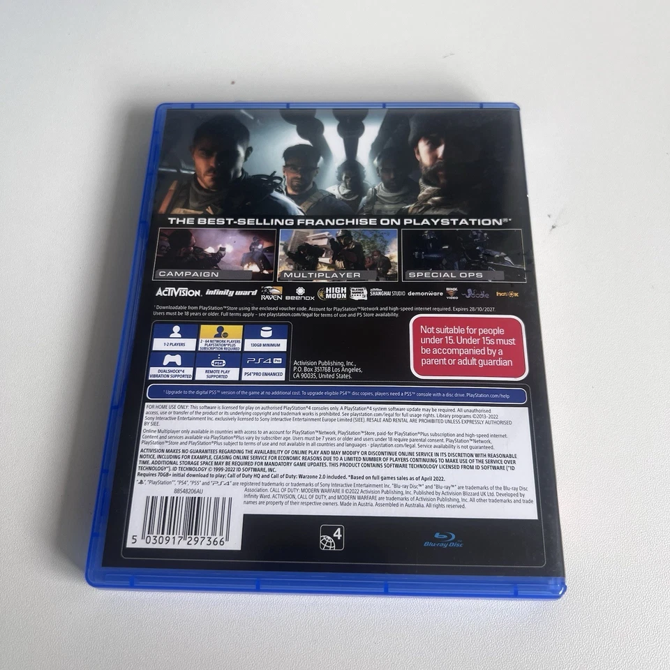 PS4 Game Call of Duty Modern Warfare 2 Playstation 4 Cross - Gen Edition - image 4 of 4