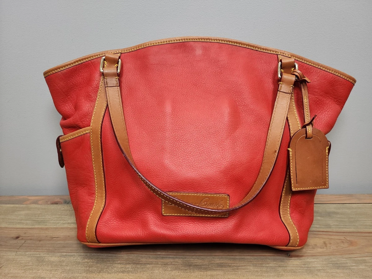 Bourke Women's Saffiano Small Russel Tote Bag in Tomato